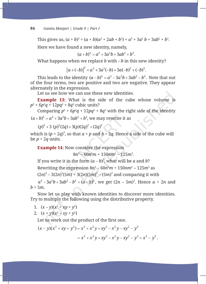 Page 17 of Linear Equations in Two Variables