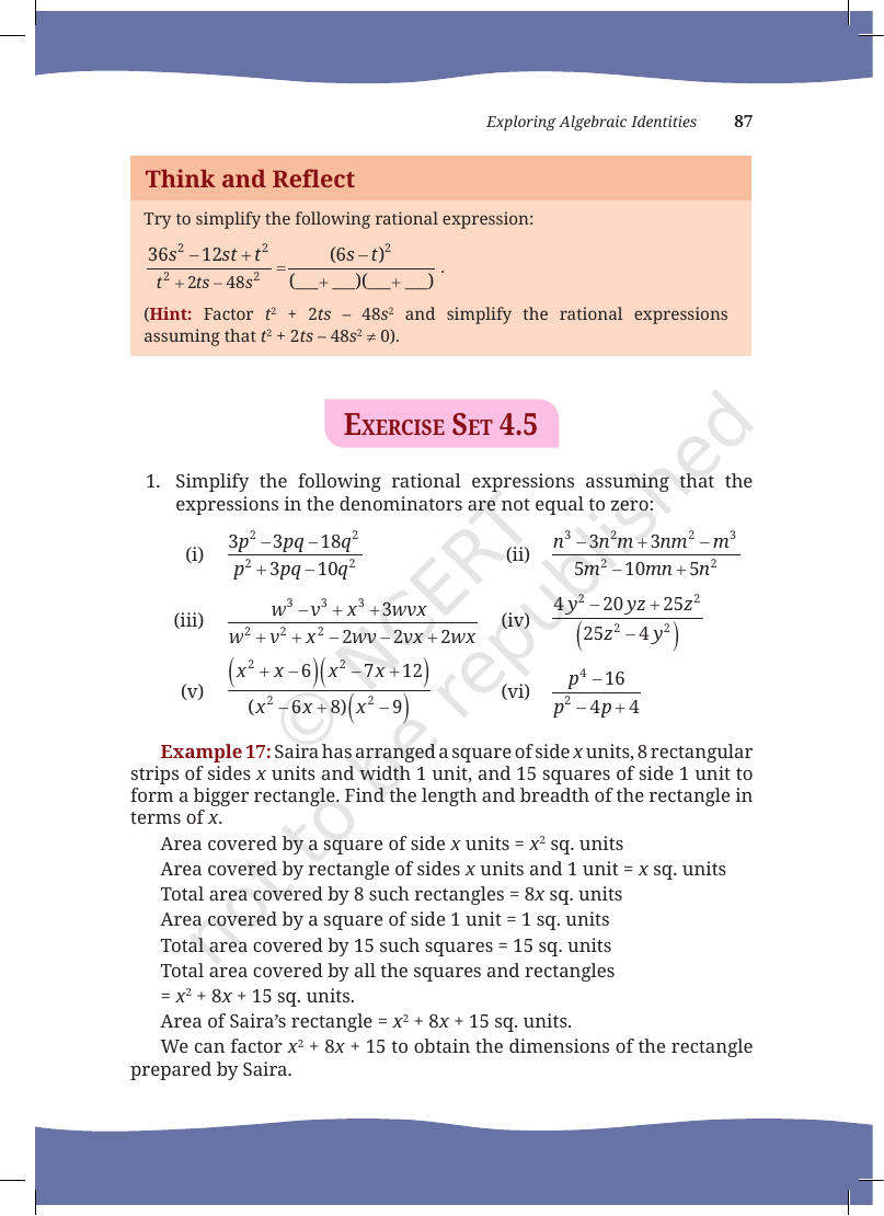 Page 20 of Linear Equations in Two Variables