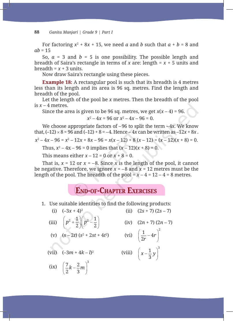 Page 21 of Linear Equations in Two Variables