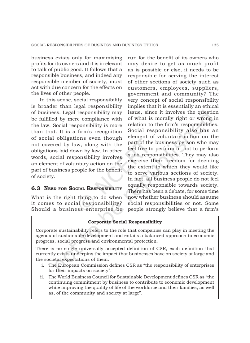 Page 3 of Social Responsibilities of Business and Business Ethics