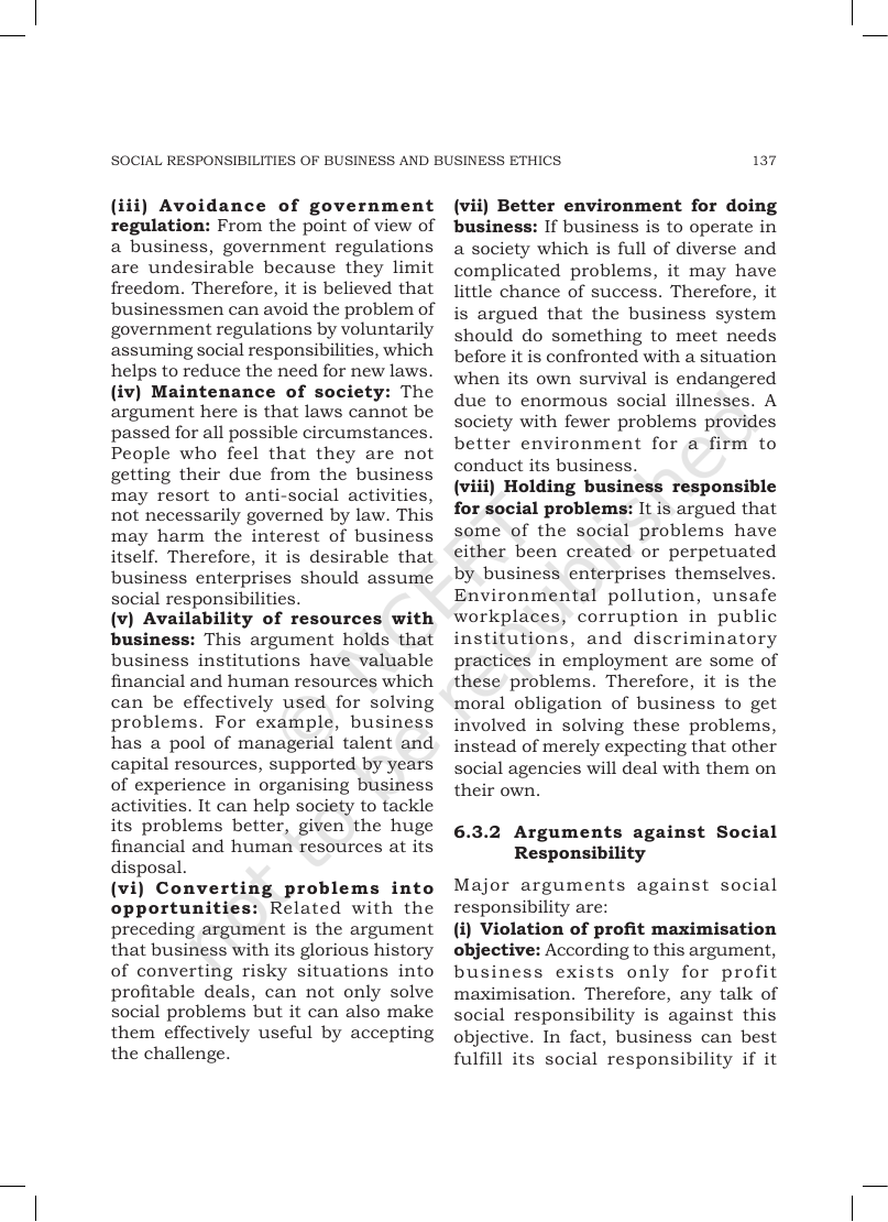 Page 5 of Social Responsibilities of Business and Business Ethics