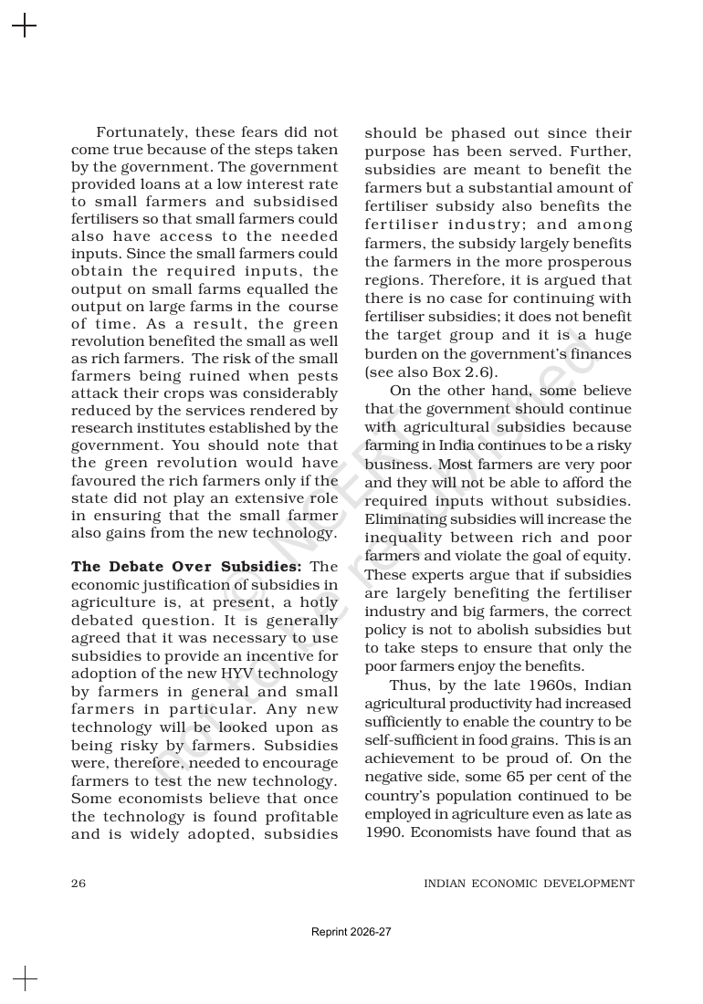 Page 11 of Indian Economy 1950-1990