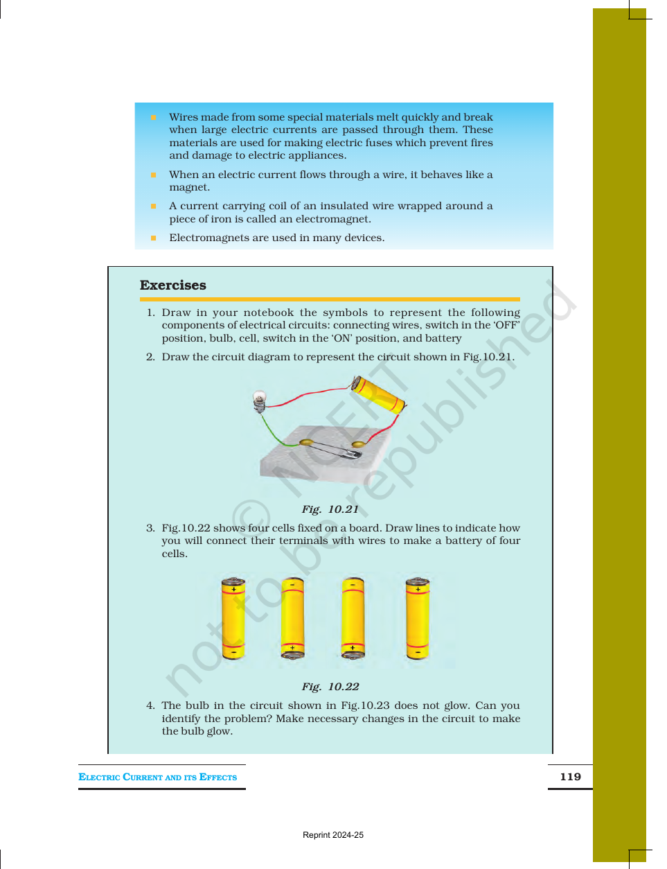 Page 11 of Electric Current and Its Effects