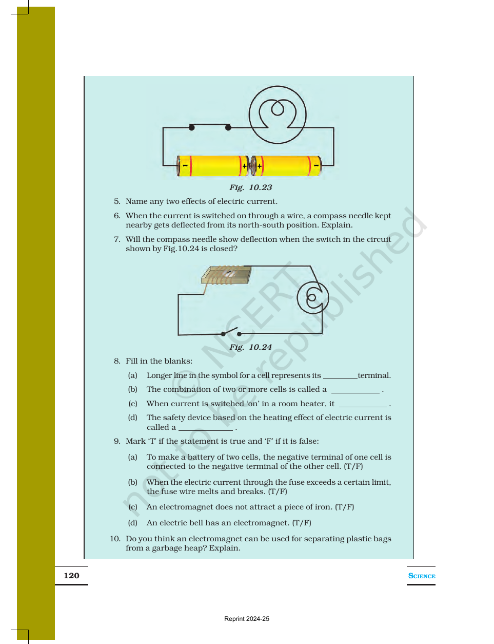 Page 12 of Electric Current and Its Effects