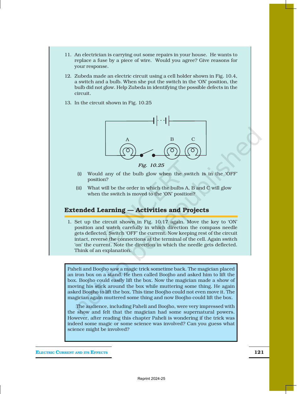 Page 13 of Electric Current and Its Effects