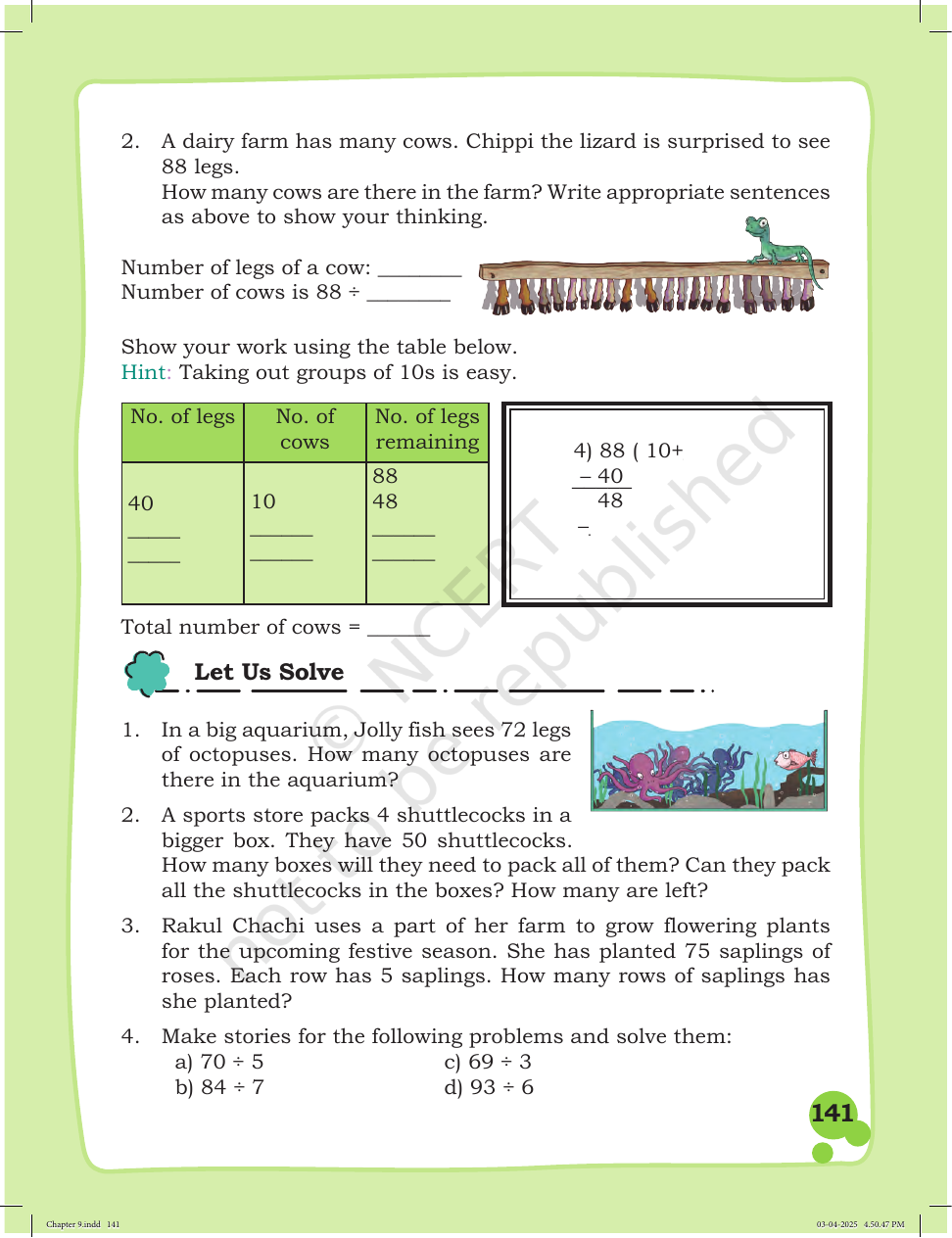 Page 14 of Halves and Quarters