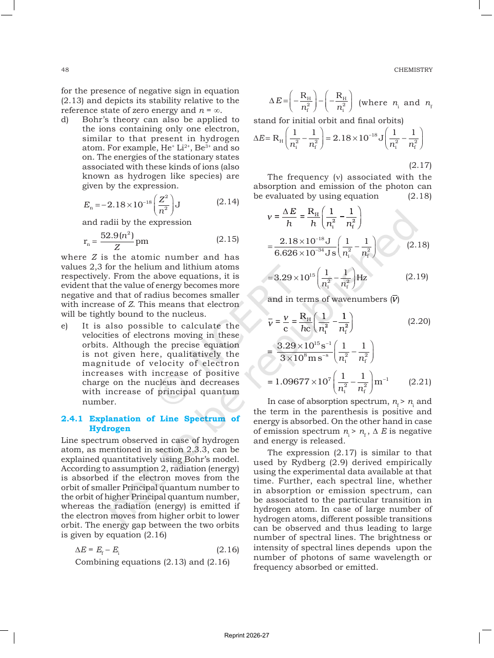 Page 20 of Structure of Atom
