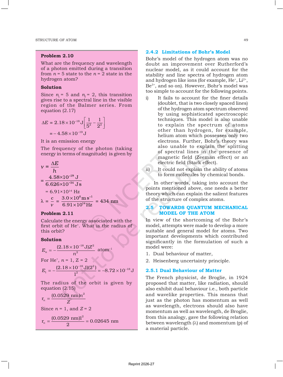 Page 21 of Structure of Atom