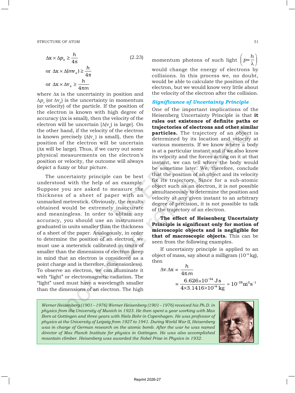 Page 23 of Structure of Atom