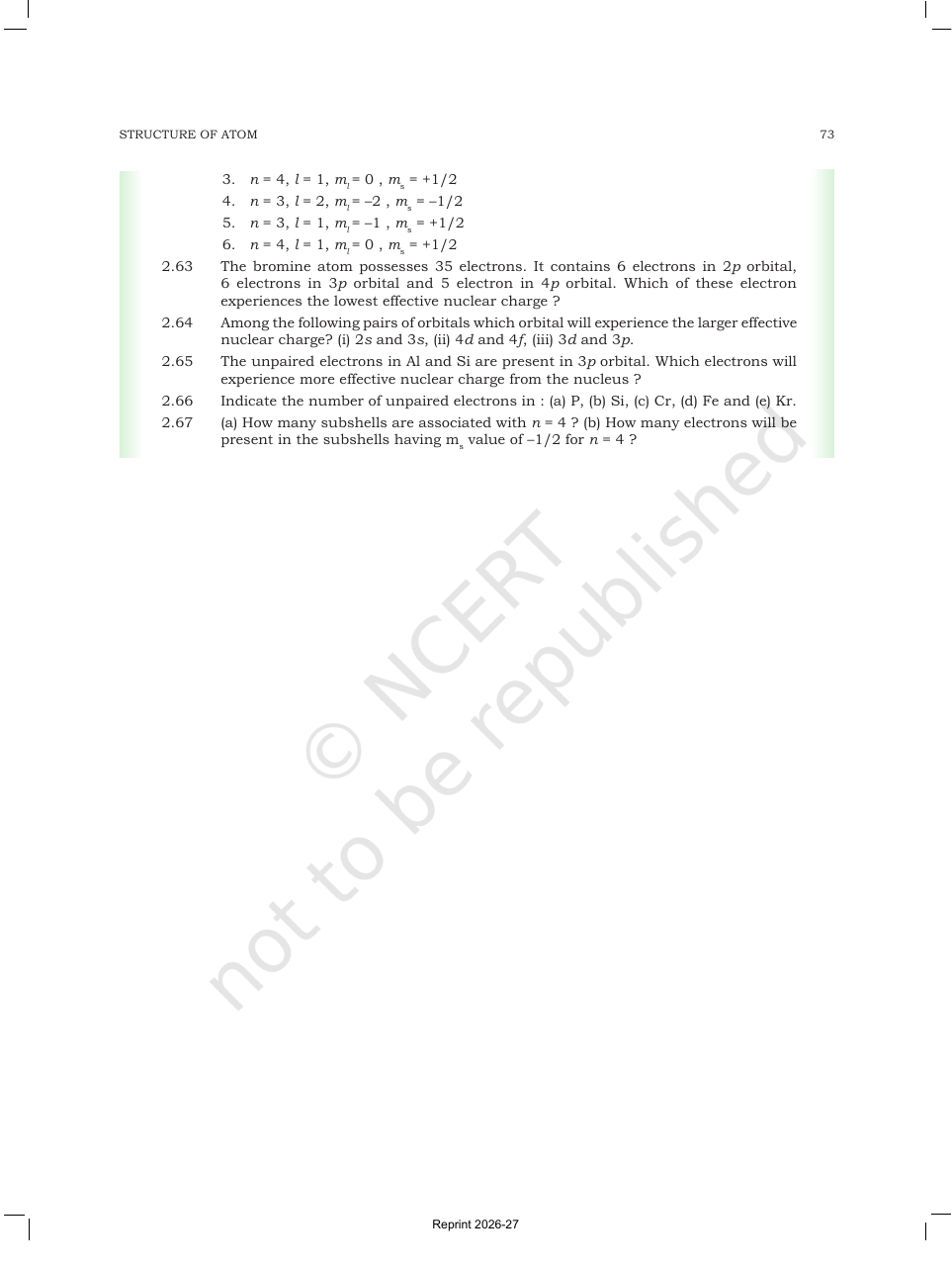 Page 45 of Structure of Atom