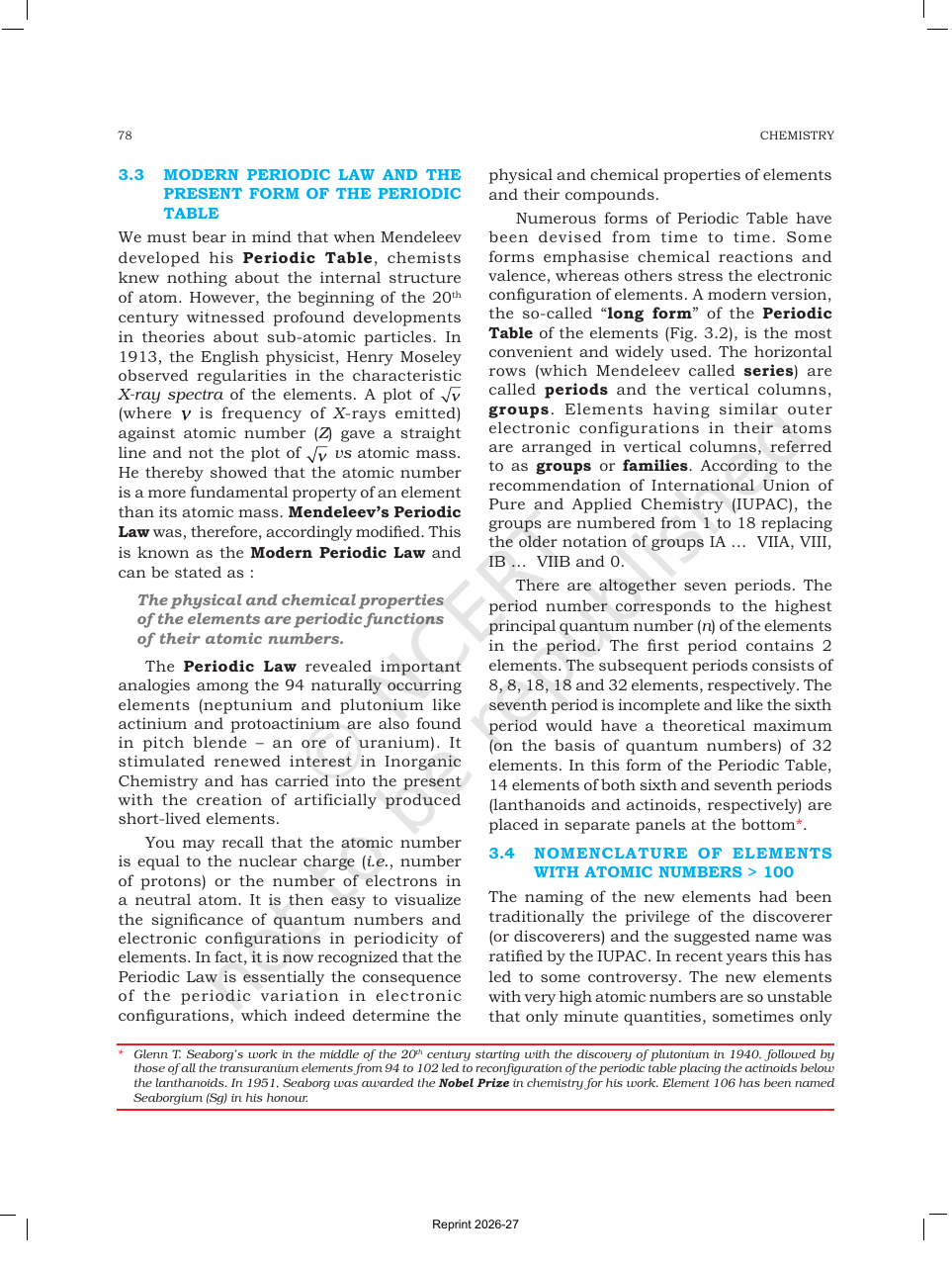 Page 5 of Classification of Elements and Periodicity in Properties