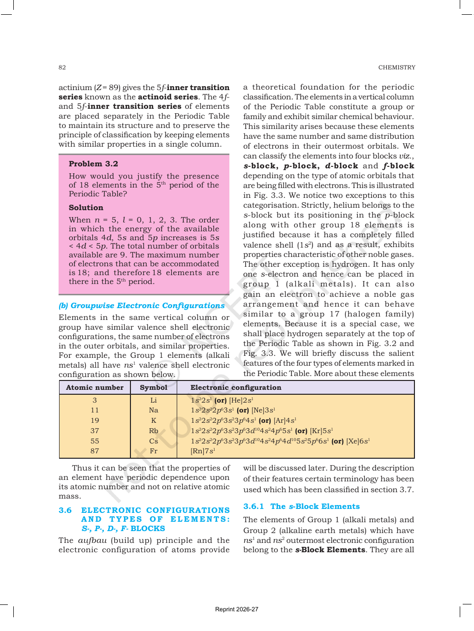 Page 9 of Classification of Elements and Periodicity in Properties