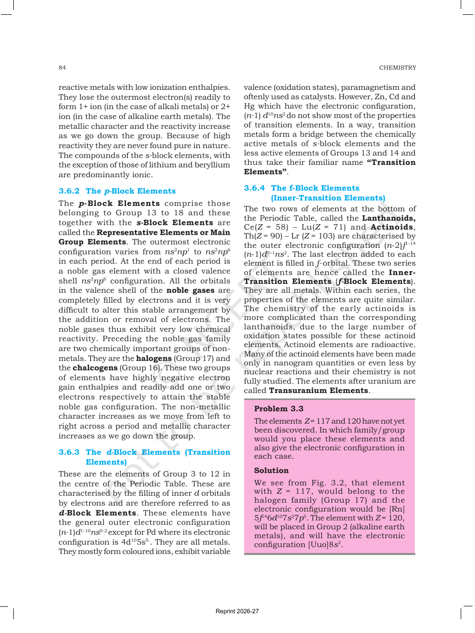 Page 11 of Classification of Elements and Periodicity in Properties