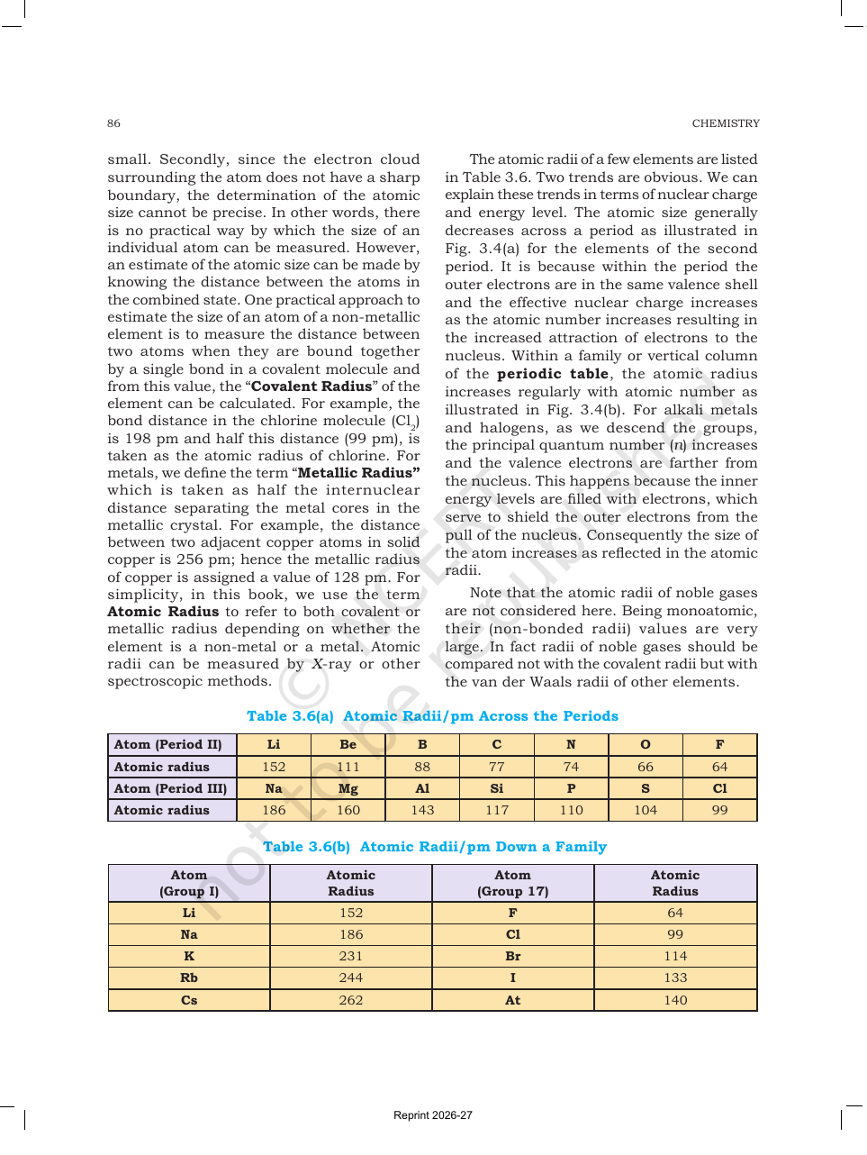 Page 13 of Classification of Elements and Periodicity in Properties