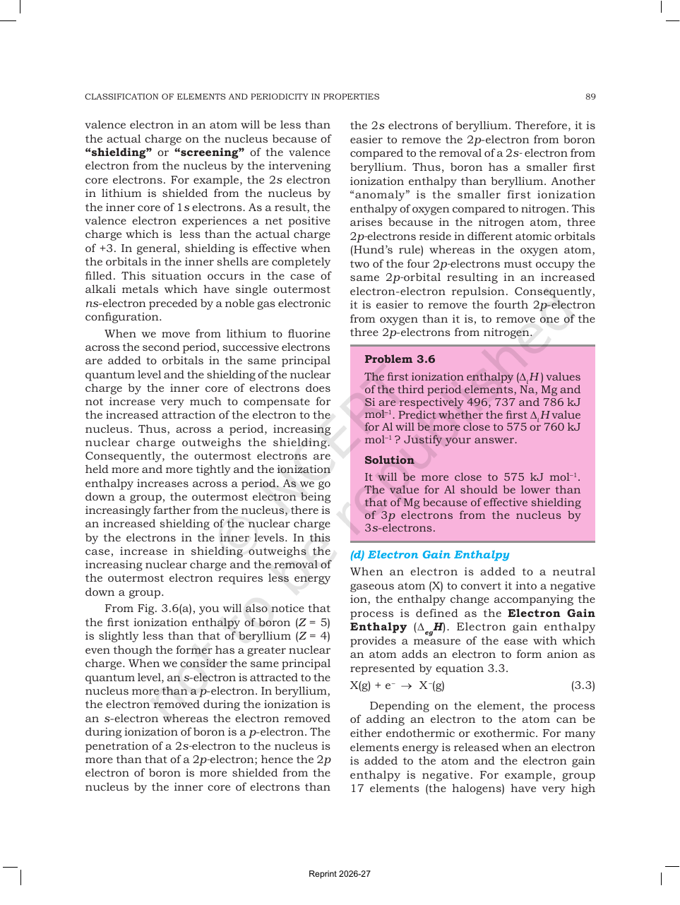 Page 16 of Classification of Elements and Periodicity in Properties