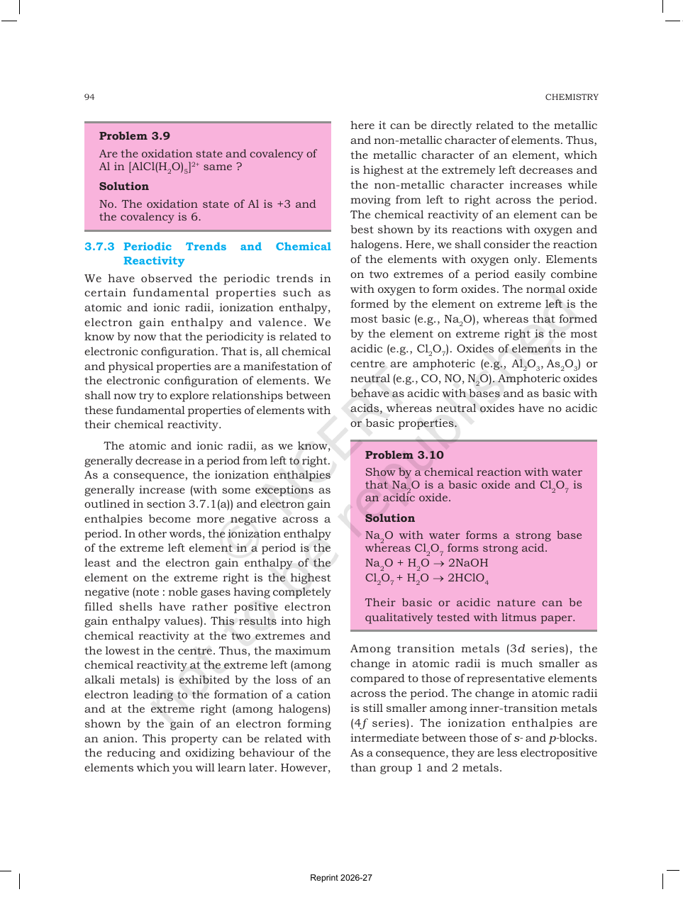 Page 21 of Classification of Elements and Periodicity in Properties
