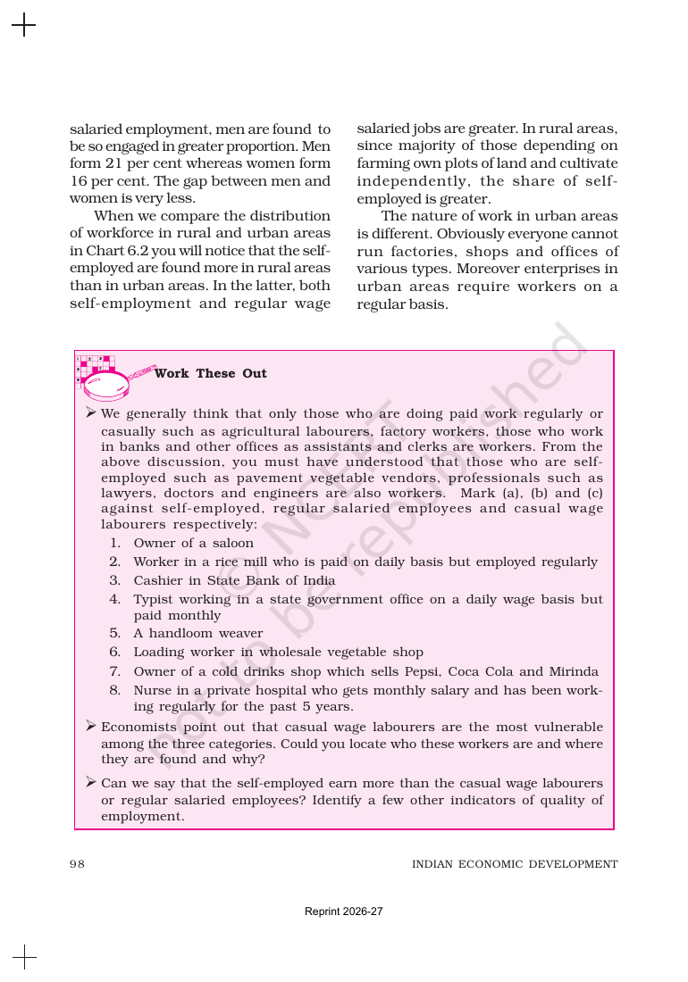 Page 7 of Employment: Growth, Informalisation and Other Issues
