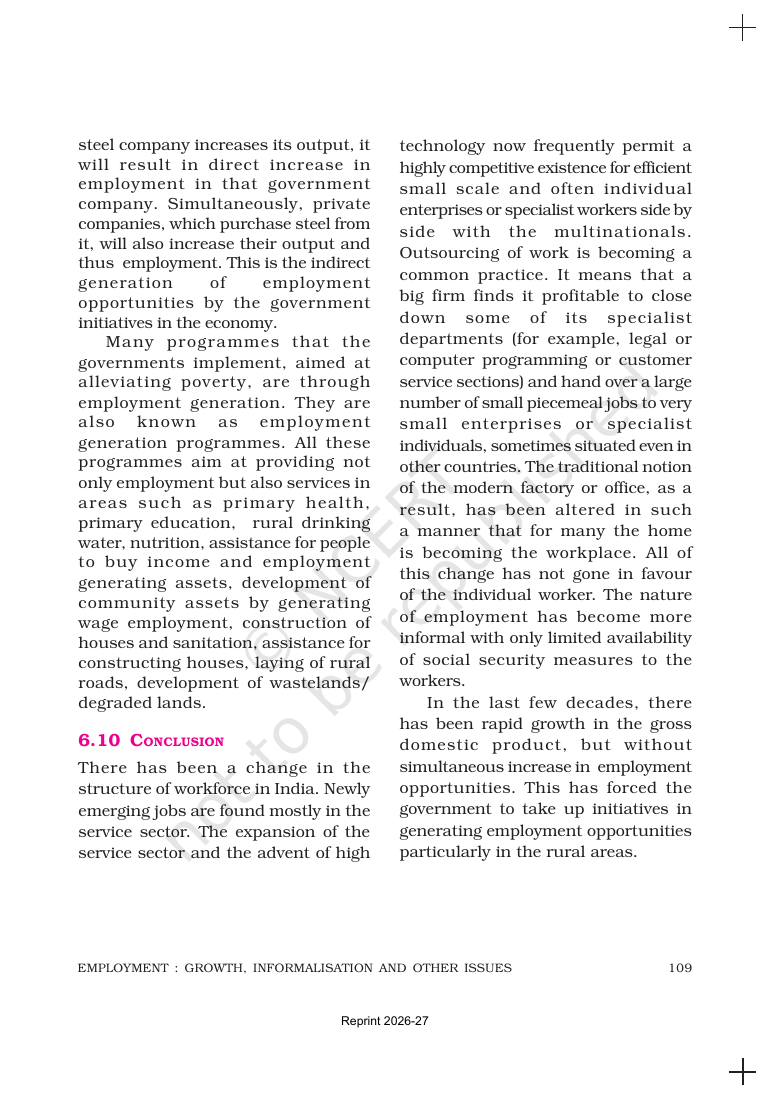 Page 18 of Employment: Growth, Informalisation and Other Issues