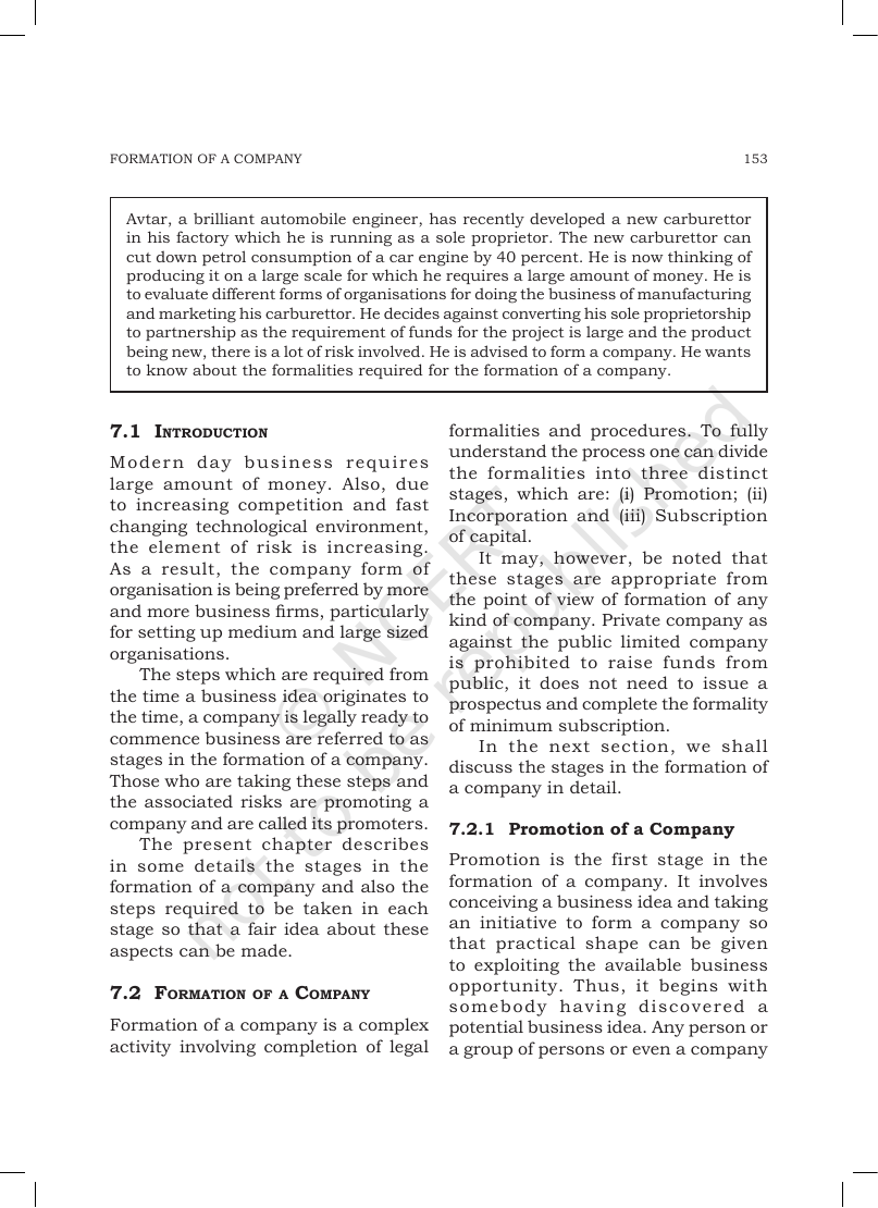 Page 3 of Formation of a Company