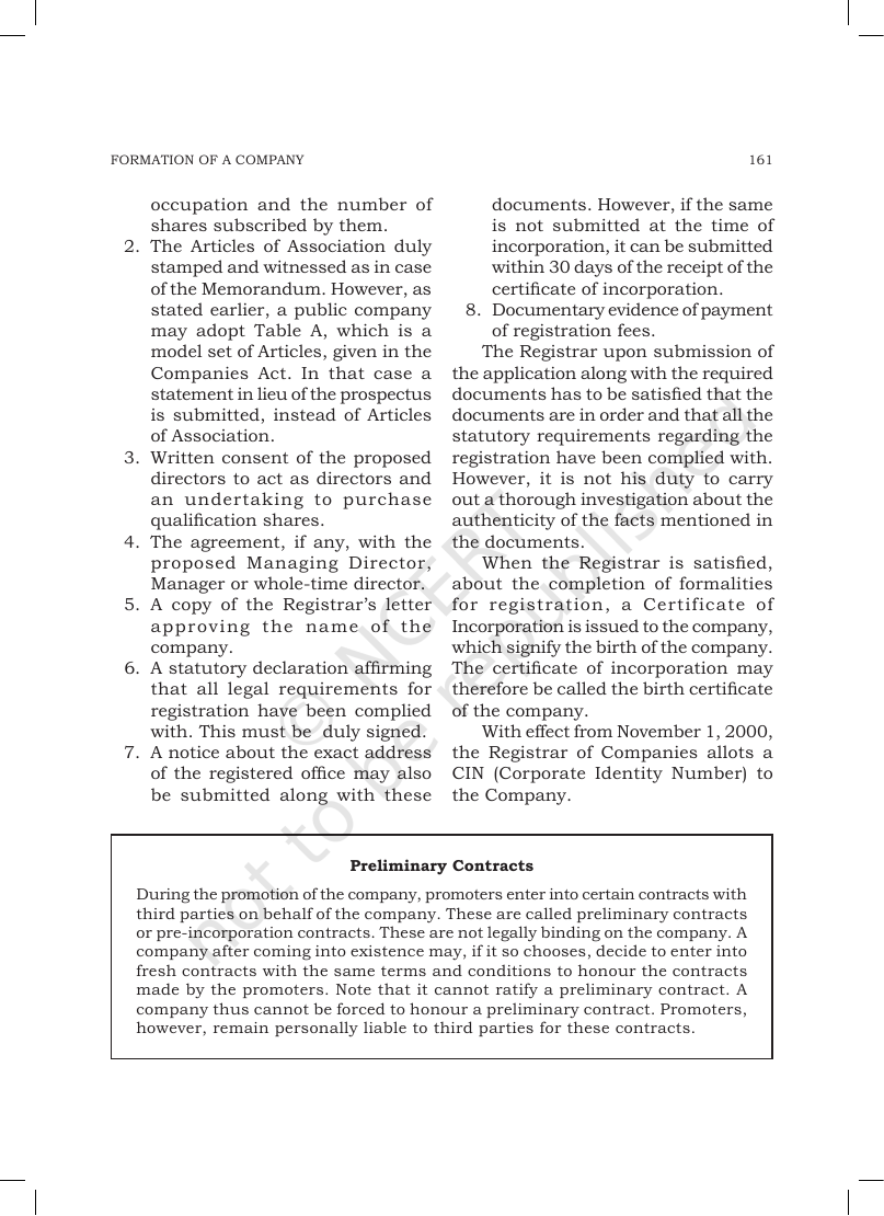 Page 11 of Formation of a Company