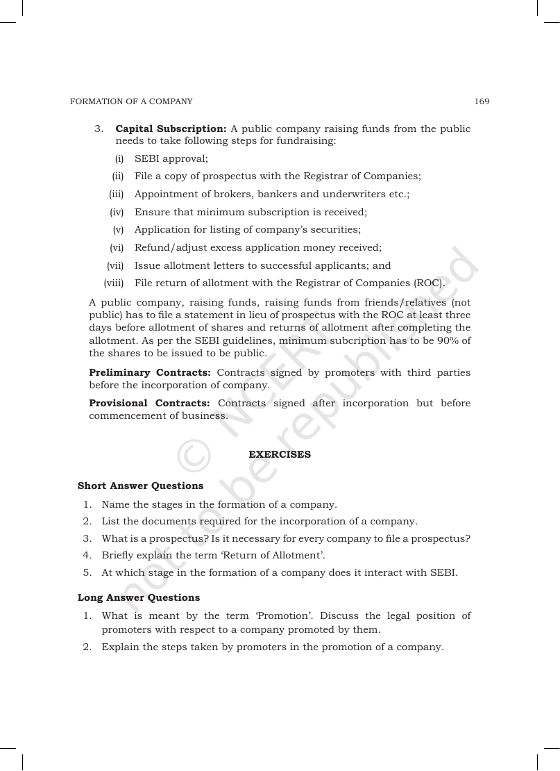 Page 19 of Formation of a Company