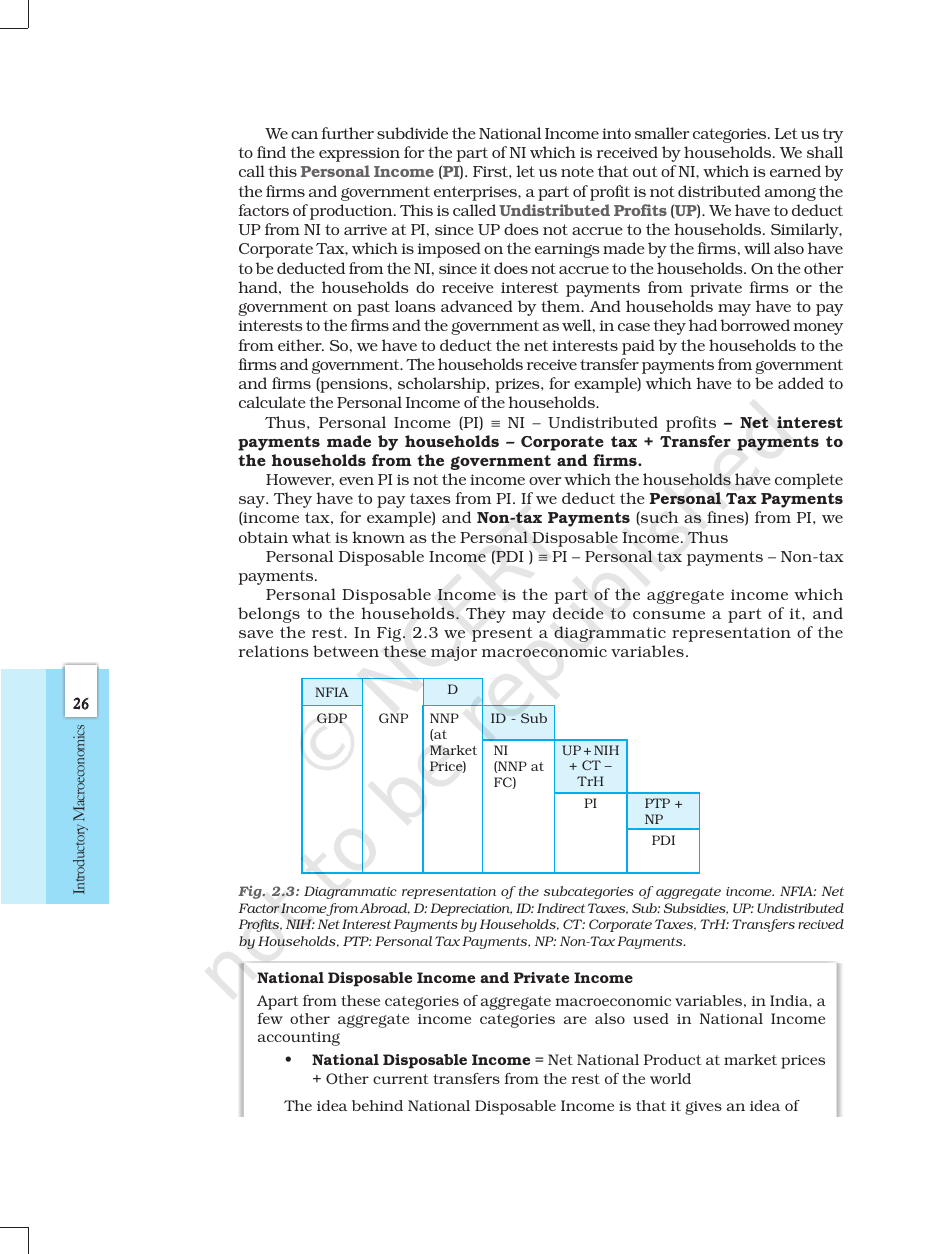 Page 18 of National Income Accounting
