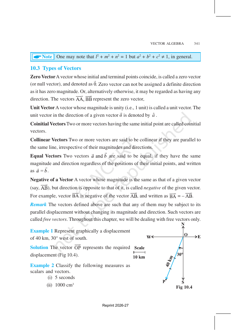 Page 4 of Vector Algebra