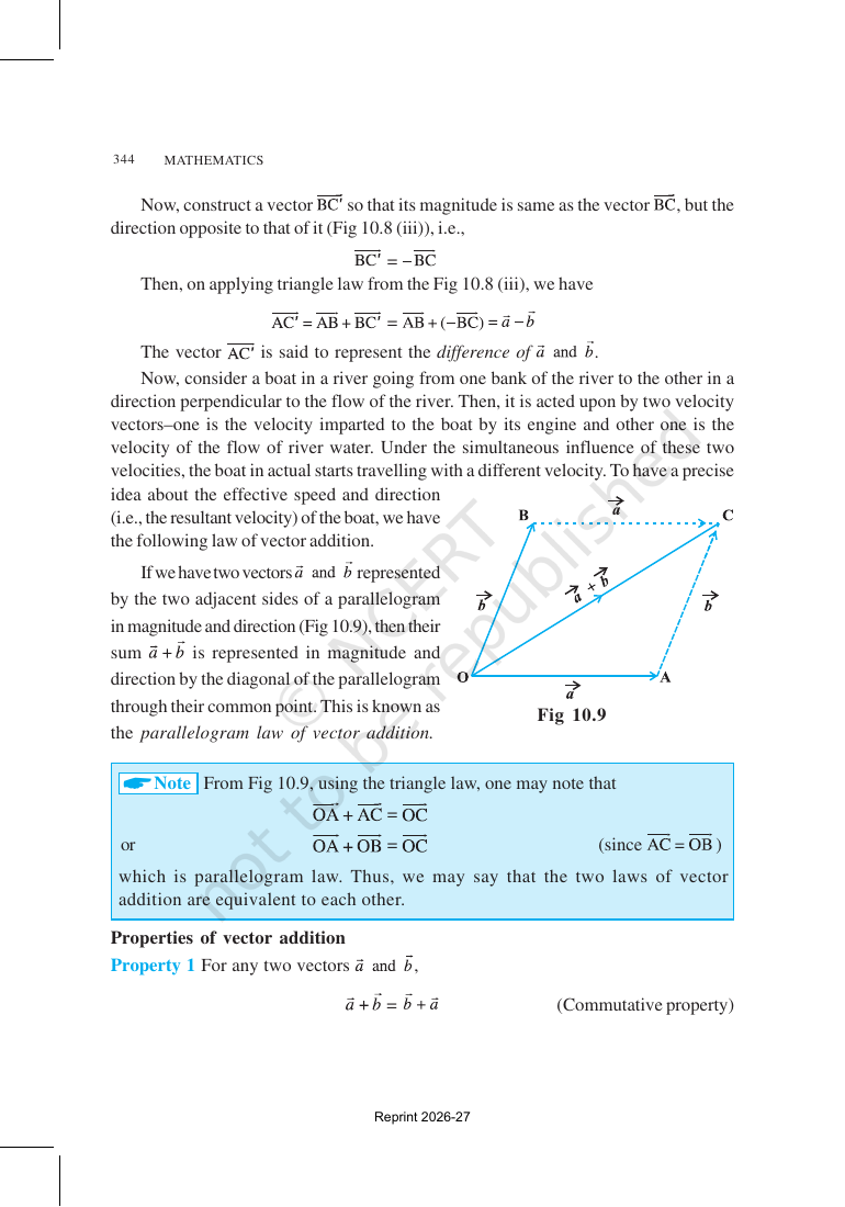 Page 7 of Vector Algebra