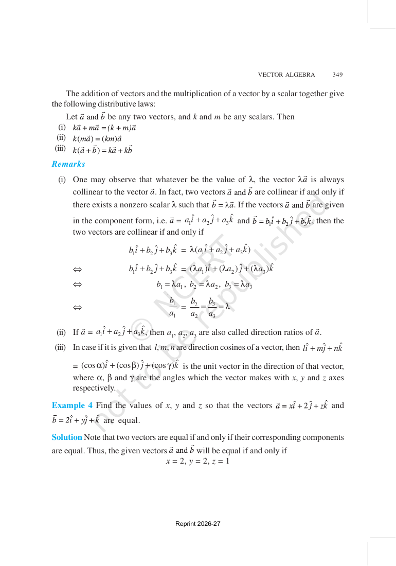 Page 12 of Vector Algebra