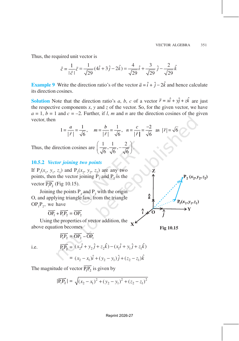 Page 14 of Vector Algebra