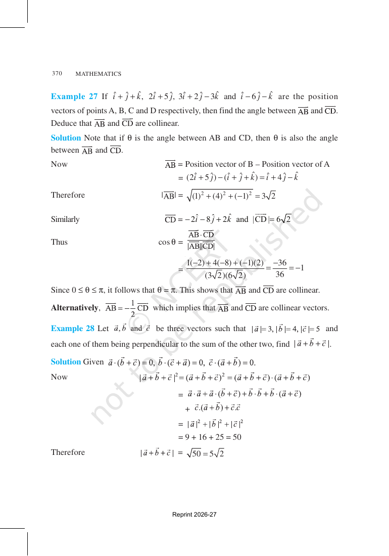 Page 33 of Vector Algebra