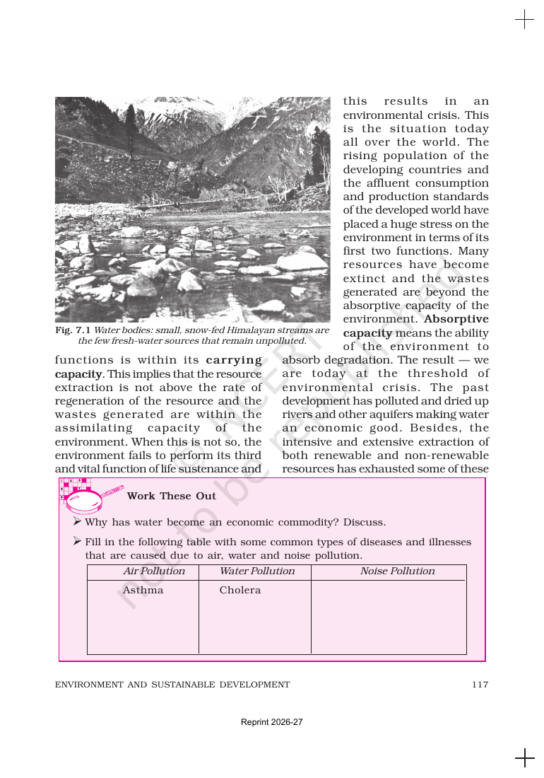 Page 3 of Environment and Sustainable Development