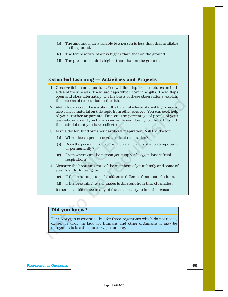 Page 13 of Respiration in Organisms