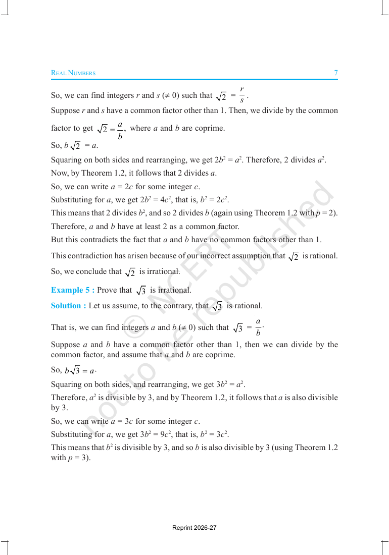 Page 7 of Real Numbers