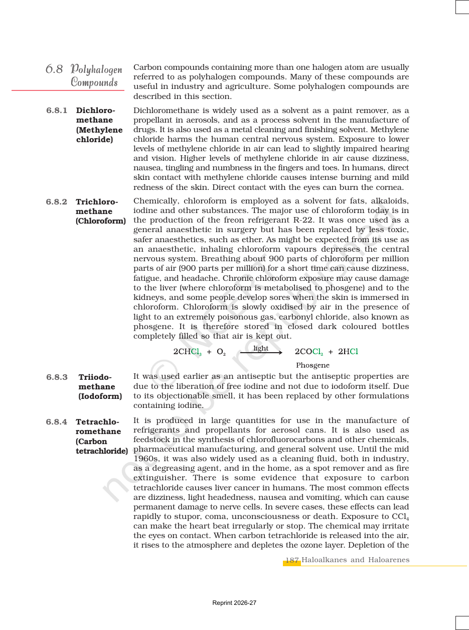 Page 29 of Haloalkanes and Haloarenes