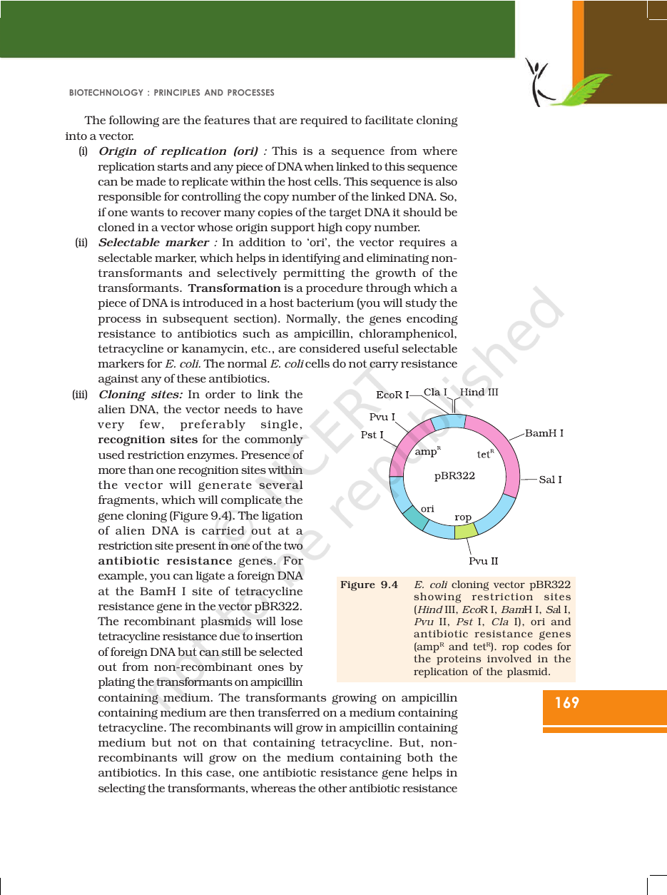 Page 9 of Biotechnology: Principles and Processes