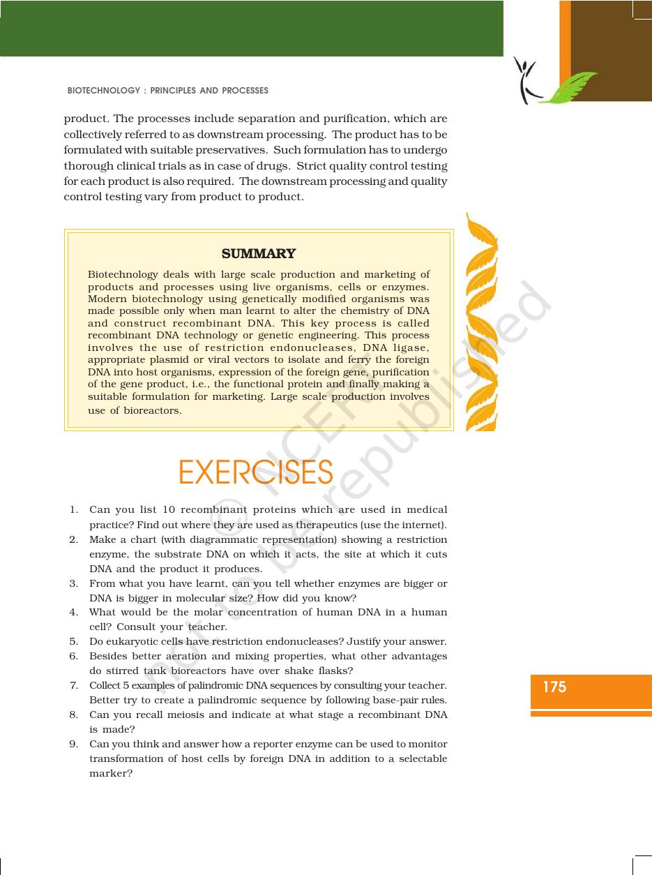 Page 15 of Biotechnology: Principles and Processes