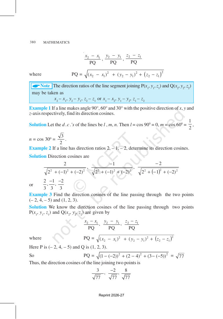 Page 4 of Three Dimensional Geometry