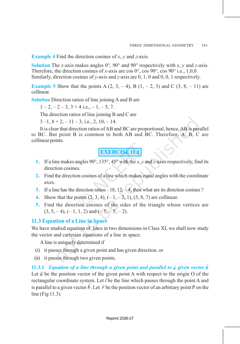 Page 5 of Three Dimensional Geometry