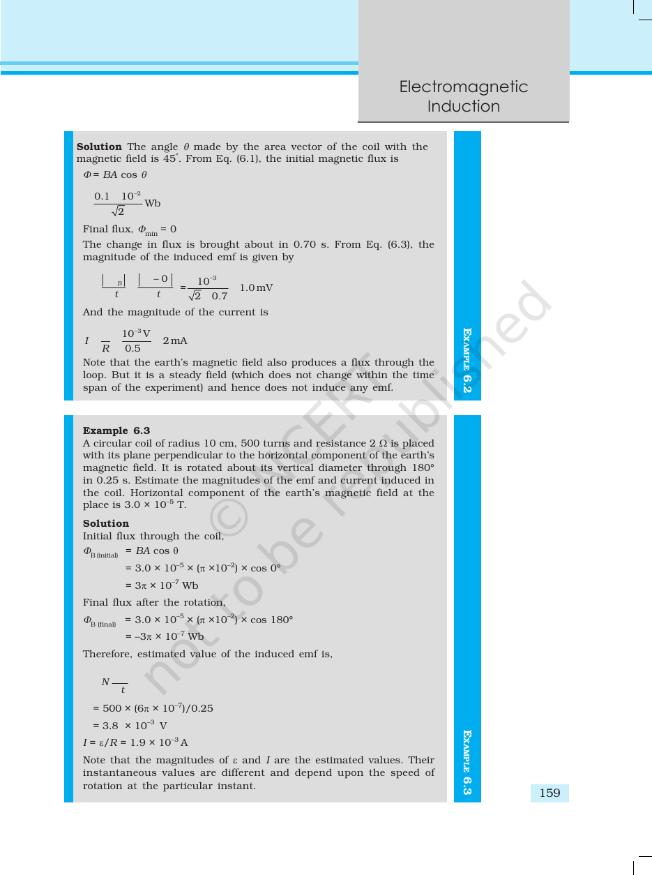 Page 6 of Electromagnetic Induction