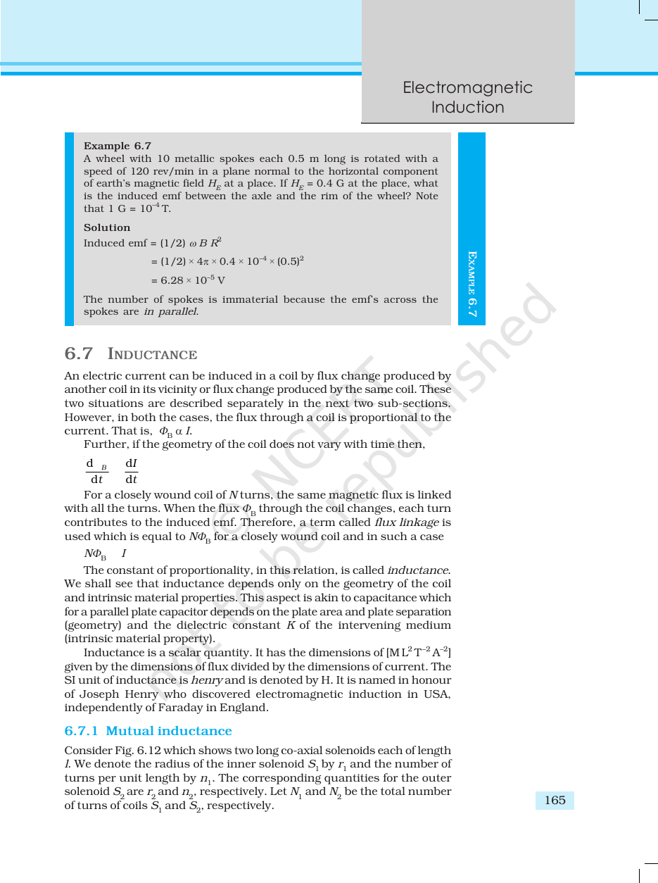 Page 12 of Electromagnetic Induction