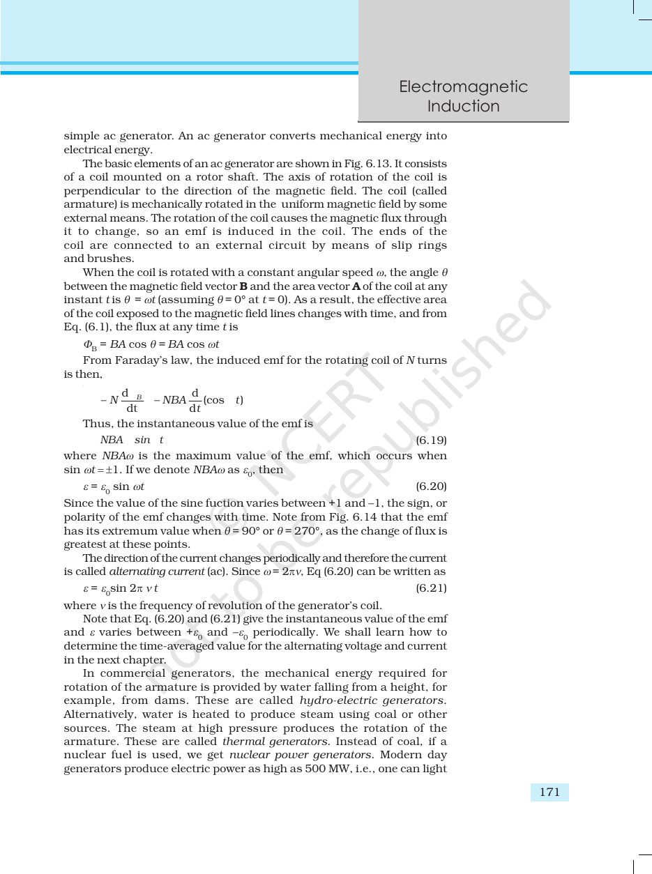 Page 18 of Electromagnetic Induction