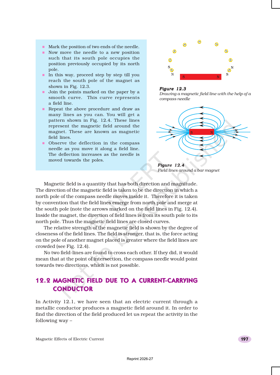 Page 3 of Magnetic Effects of Electric Current