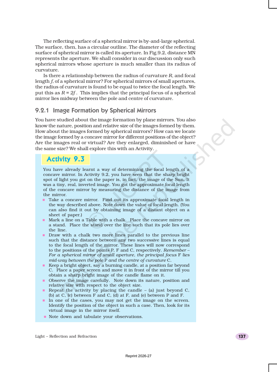 Page 4 of Light — Reflection and Refraction