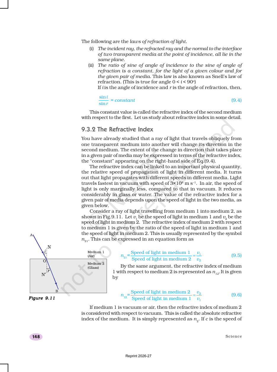 Page 15 of Light — Reflection and Refraction