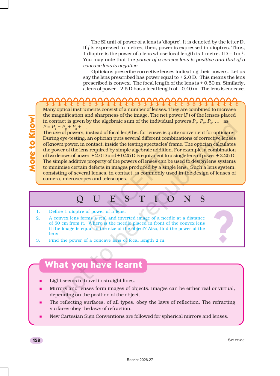 Page 25 of Light — Reflection and Refraction