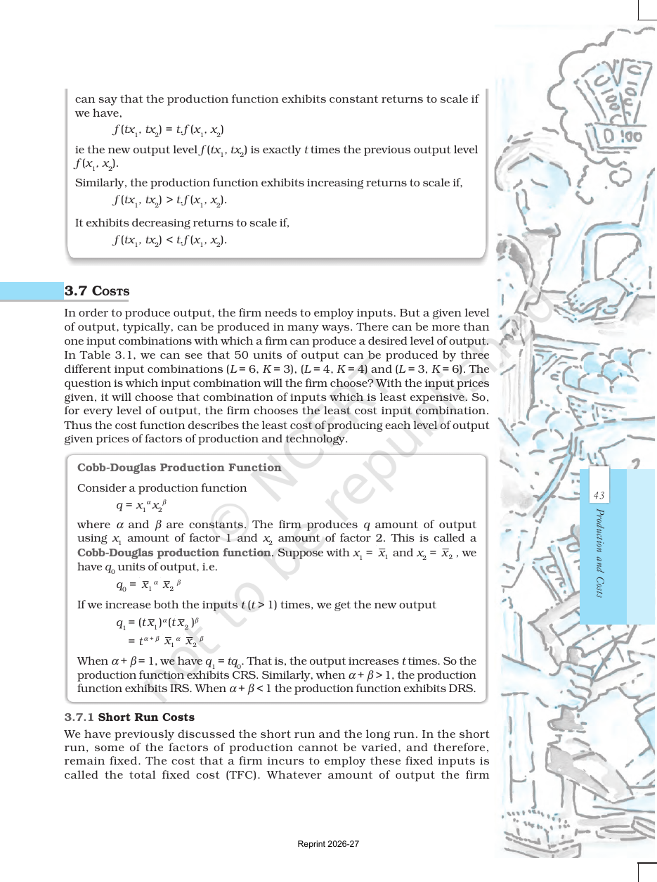 Page 8 of Production and Costs