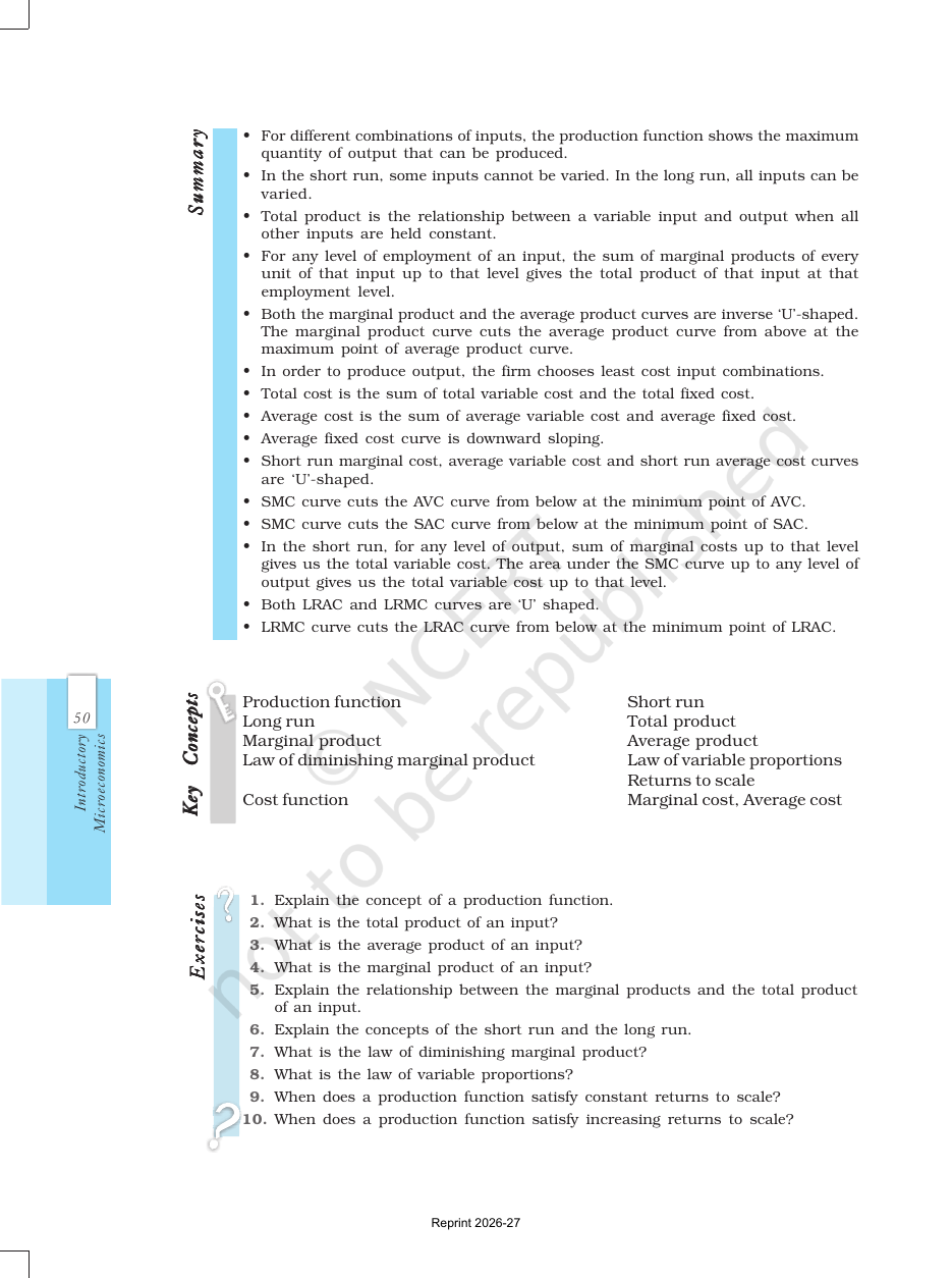 Page 15 of Production and Costs
