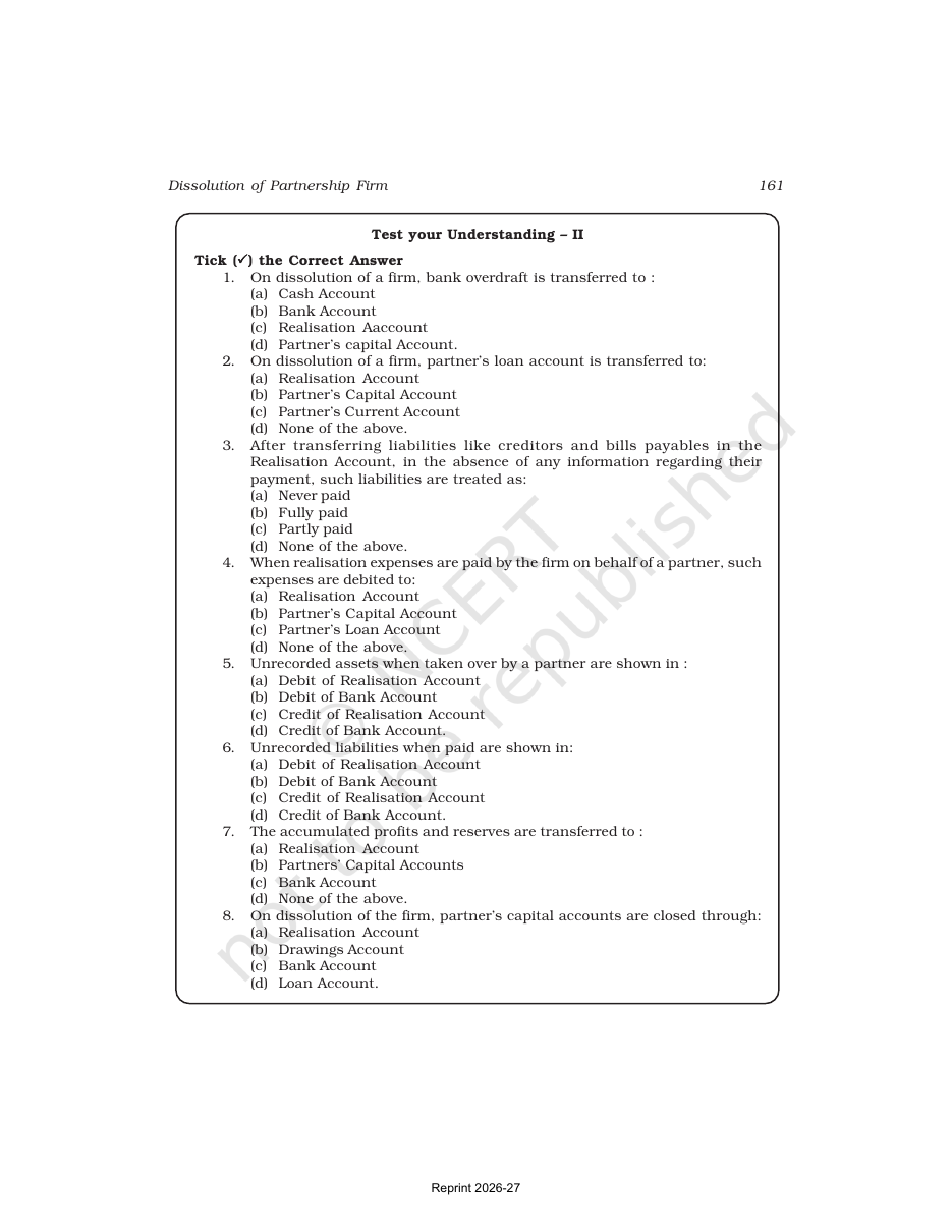 Page 6 of Reconstitution of a Partnership Firm — Retirement/Death of a Partner