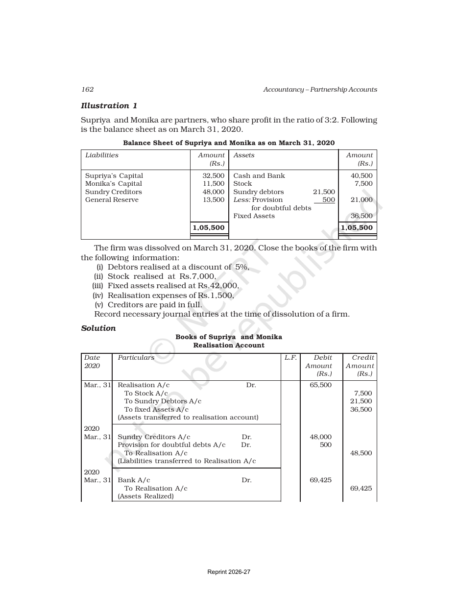 Page 7 of Reconstitution of a Partnership Firm — Retirement/Death of a Partner